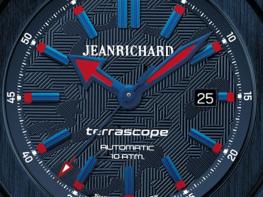 The brand strikes with a mystically midnight blue Terrascope  - JeanRichard 