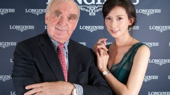 Chi-Ling Lin visits the manufacture - Longines 