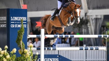 Kent Farrington winner of the Longines Grand Prix of St. Moritz - Longines