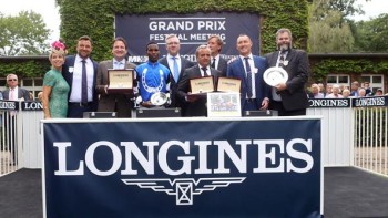 The Longines Positioning System used for the 1st time in Europe  - Longines 