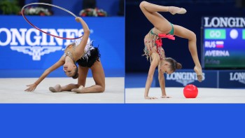 Arina and Dina Averina Ambassadors of Elegance  - Longines