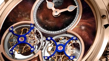 Sideralis, red gold and aventurine - Louis Moinet