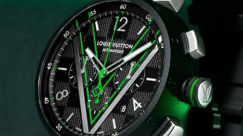 Louis Vuitton, Tambour Damier Graphite Race