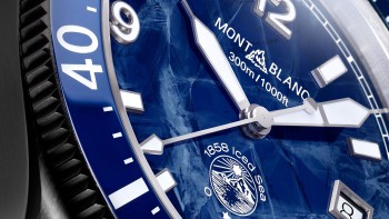 Montblanc 1858 Iced Sea Automatic Date  - Montblanc