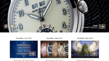 Fresh and clean : the new patek.com - Patek Philippe
