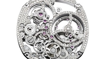 Emperador Coussin Tourbillon Automatic diamond-set automatic skeleton exceptional piece - Piaget