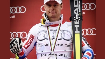 Alexis Pinturault on the podium - Richard Mille