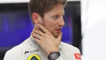Romain Grosjean, New Partner - Richard Mille