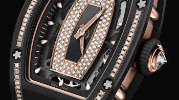 RM 07-01 in gem-set black ceramic  - Richard MiIle