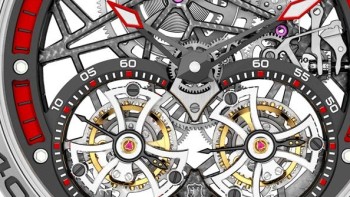 Excalibur Spider Skeleton Double Flying Tourbillon - Roger Dubuis