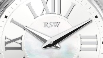 Ladyland, steel, white dial - RSW