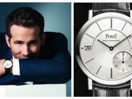 New ambassador Ryan Reynolds - Piaget