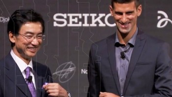 Video. Djokovic, new ambassador - Seiko