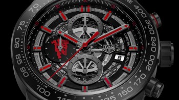 Carrera Calibre Heuer-01 Chronographe Manufacture Manchester United Special Edition  - TAG Heuer