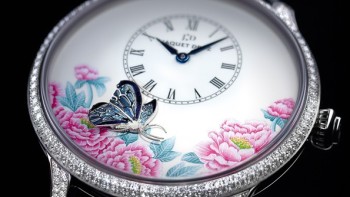 The second stops, the woman awakens - Jaquet Droz