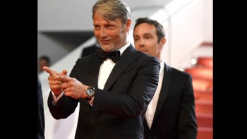 Mads Mikkelsen wears a Ulysse Nardin watch in Cannes - Ulysse Nardin