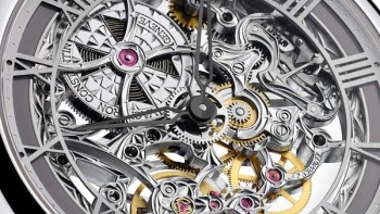 Métiers d’Art Mécaniques Ajourées, grey enamelled ring - Vacheron Constantin
