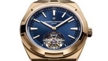 Overseas tourbillon dressed in pink gold - Vacheron Constantin