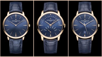 A majestic blue for the Patrimony - Vacheron Constantin