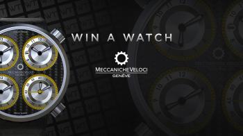 Win a Meccaniche Veloci QuattroValvole CarboGiallo watch - Meccaniche Veloci