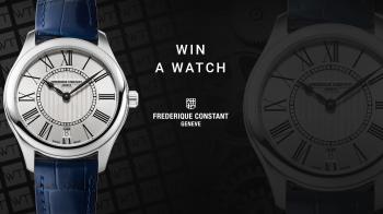 Win a Frederique Constant Ladies Classics Quartz Watch - Frederique Constant