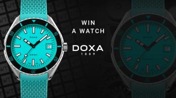Win a Doxa SUB 200 Turquoise Aquamarine - Doxa