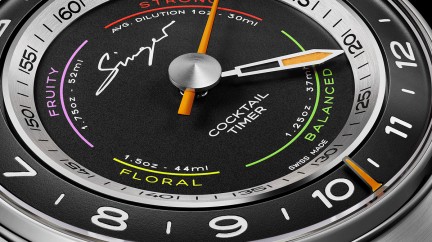 The Flytrack Cocktail Timer © Singer X The Fine Watch Club 