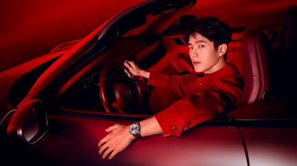 New brand ambassador Liu Hoaran © Tag Heuer