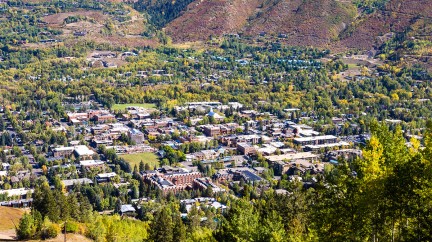 Aspen mountains