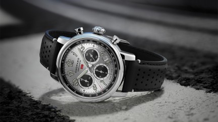 Mille Miglia Classic Chronograph in Lucent Steel™ © Chopard