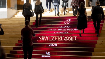 The Michelin Awards Ceremony Switzerland 2024 © Michelin Guide 