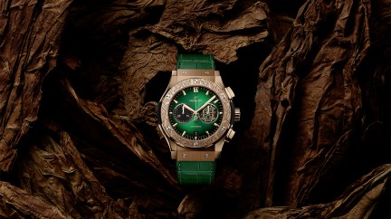Classic Fusion Chronograph Arturo Fuente King Gold © Hublot