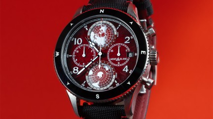 1858 Geosphere Chronograph 0 Oxygen Limited Edition © Montblanc