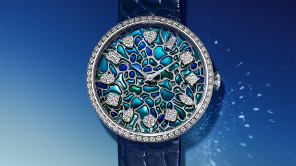 Eternity by Tiffany Wisteria Watch in Enamel © Tiffany & Co.