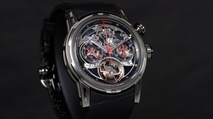 Impulsion Titanium Onyx © Louis Moinet