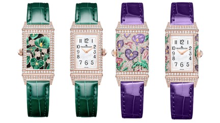 Reverso One ‘Precious Flowers’ © JLC