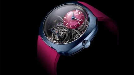 Streamliner Cylindrical Tourbillon Skeleton Alpine Unique Piece © H. Moser & Cie.