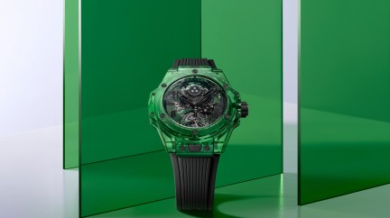 Big Bang Tourbillon Automatique Green Saxem © Hublot