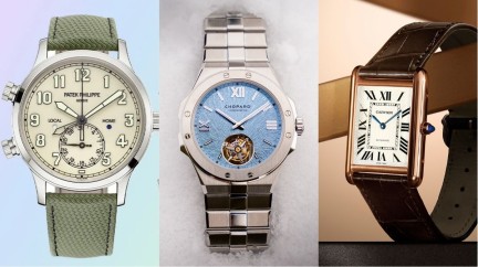 © Patek Philippe, Cartier & Chopard