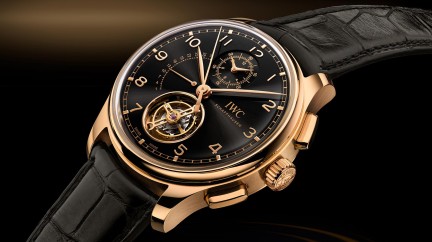 the Portugieser Tourbillon Rétrograde Chronograph ©IWC Schaffhausen