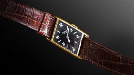 The rare Jaeger gold wristwatch from the early 20th century ©Jaeger-LeCoultre