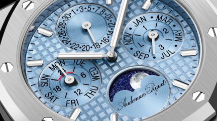 The Perpetual calendar in a 38 mm diameter © Audemars Piguet
