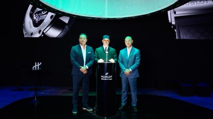 Julien Tornare & Daniel Arsham & Michael Tay © © Hublot
