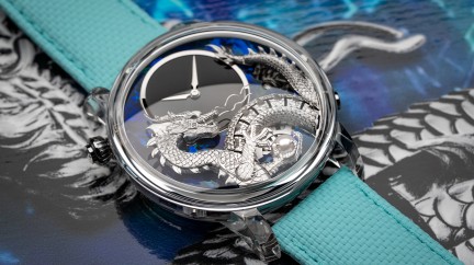 Imperial Dragon Automaton Sapphire Opale Workshop © Jaquet Droz