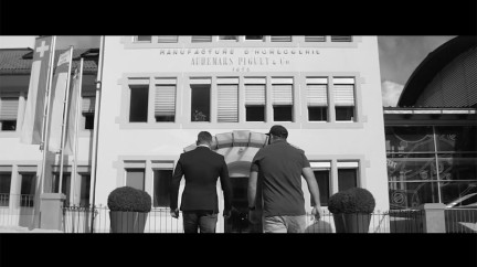 Three professional golfers visit the factory in Le Brassus - Audemars Piguet