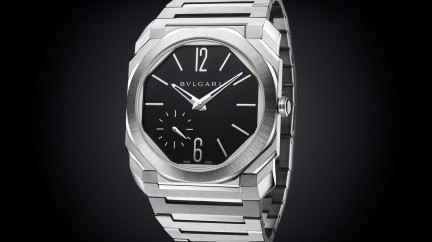 Steely Italian charm - Bulgari
