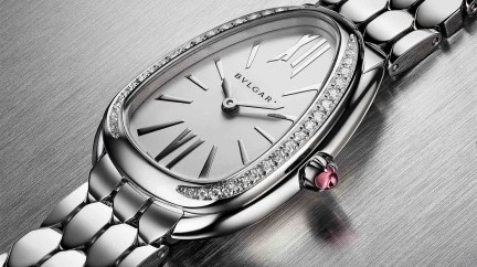 The steel and diamonds Serpenti Seduttori - Bulgari 