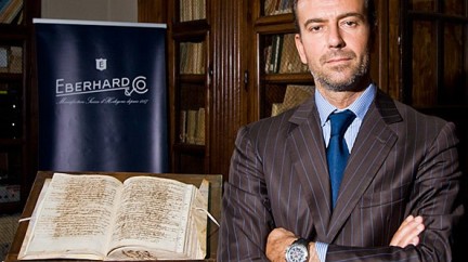 Baselworld 2014 : interview with Mario Peserico, General Manager - Eberhard & Co.