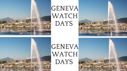 Save the date - Geneva Watch Days 