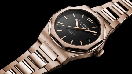 Laureato 42mm Pink Gold & Onyx  - Girard-Perregaux